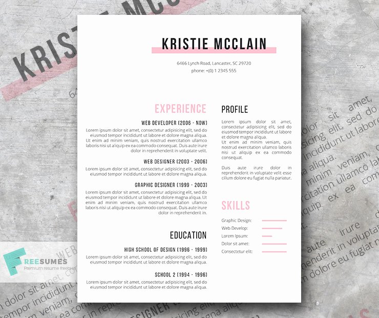 Moo Resume Templates Best Of Spick and Span A Clean Resume Template Freebie Download