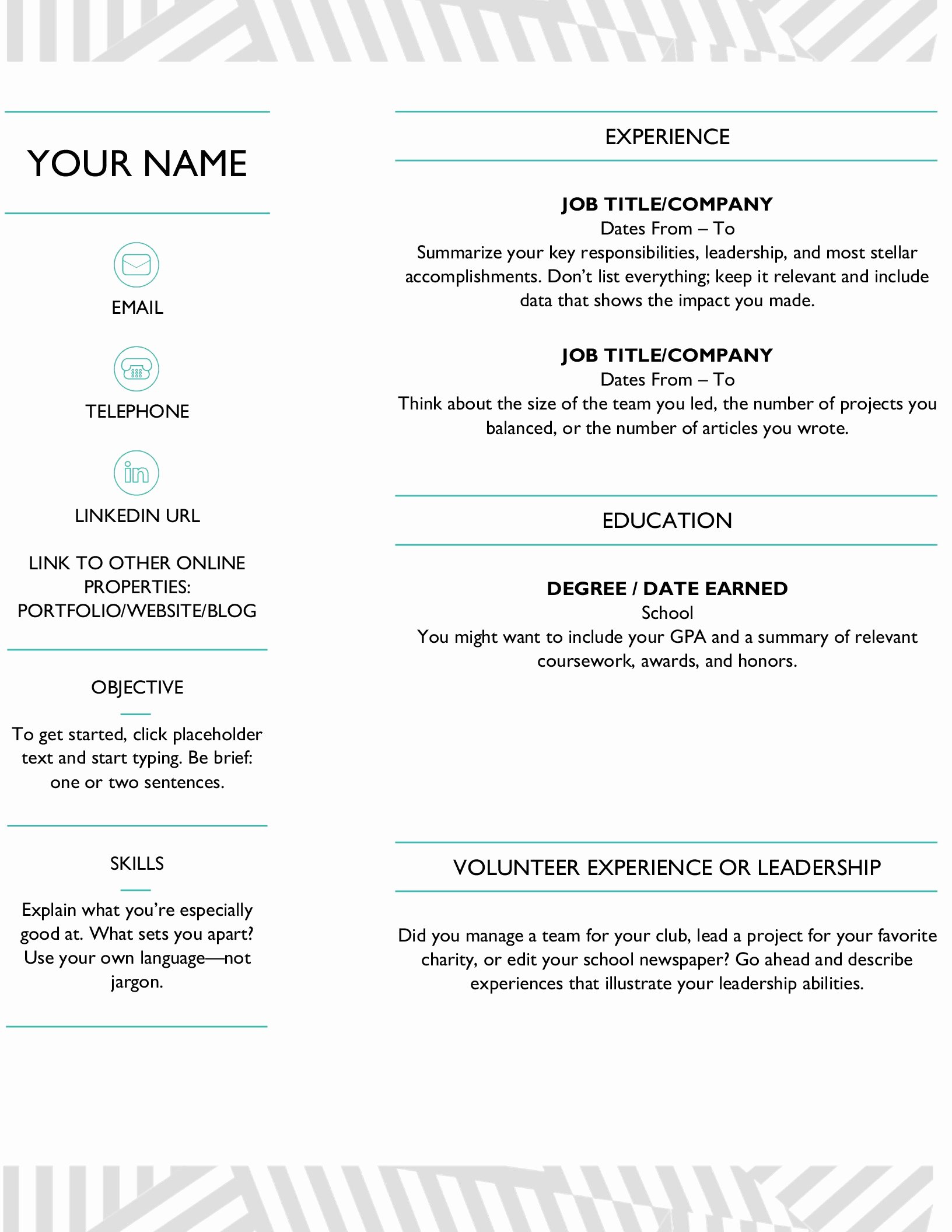 Moo Resume Templates Elegant Resumes and Cover Letters Fice