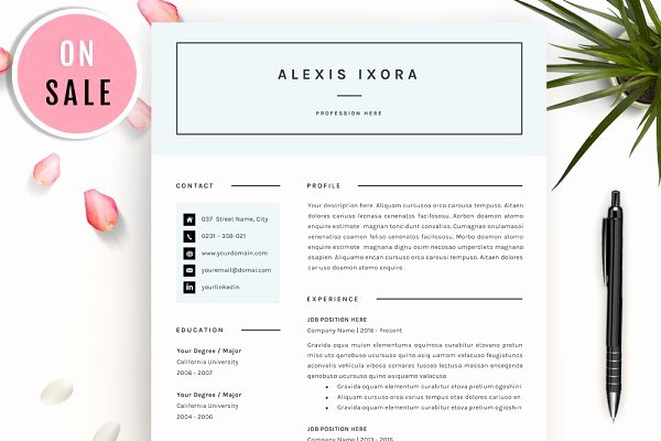 Moo Resume Templates Lovely Resume Templates Creative Market