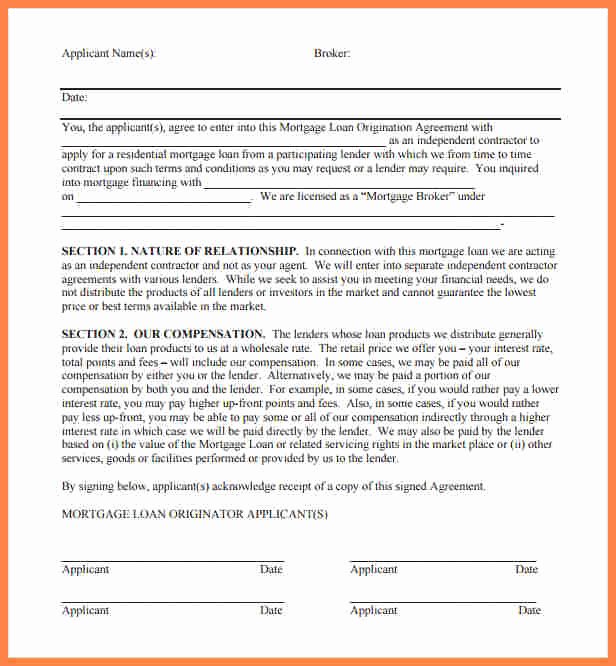 Mortgage Buyout Agreement Best Of 7 Template Loan Agreement Between Family Members