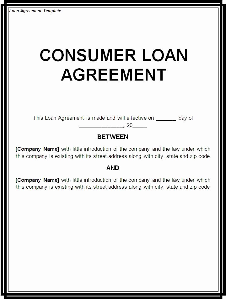 Mortgage Buyout Agreement Elegant Printable Sample Loan Template form