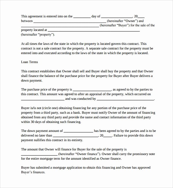 Mortgage Buyout Agreement Luxury 11 Mortgage Agreement Templates