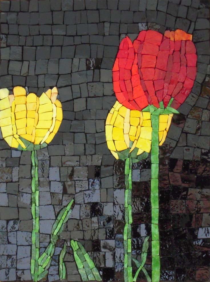 Mosaic Flower Designs Inspirational Best 25 Mosaic Flowers Ideas On Pinterest