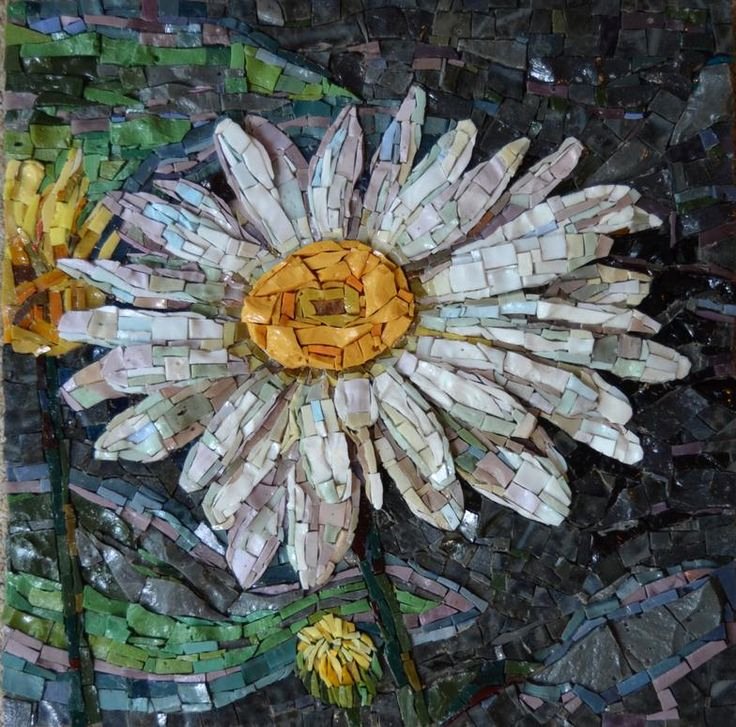 Mosaic Flower Designs Lovely 25 Best Ideas About Mosaic Flowers On Pinterest