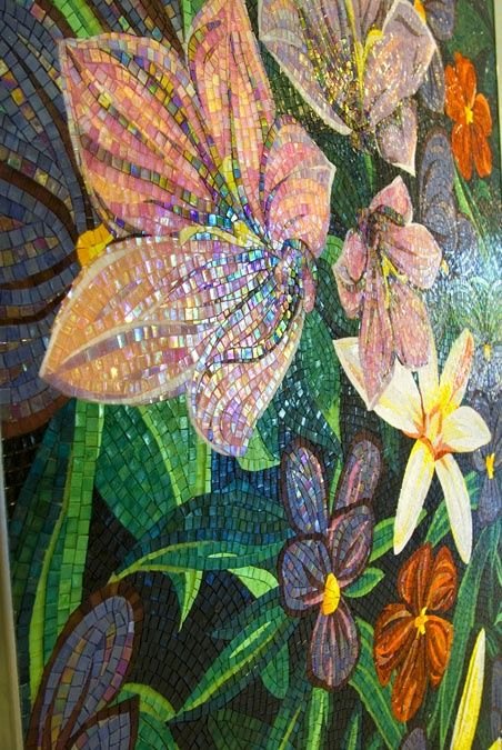 Mosaic Flower Designs New Mosaic Designs Mosaics and Flower On Pinterest