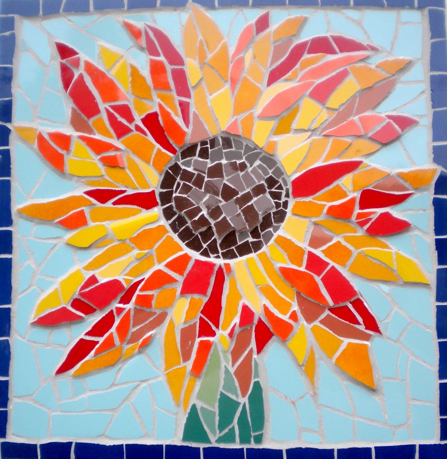 Mosaic Flower Designs Unique Felicity Ball Mosaics Mosaic Spring Colour