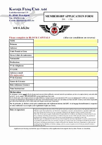 Motorcycle Club Application form New Vanier Munity association Membership Application