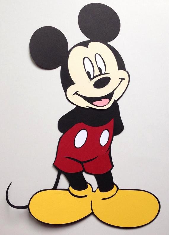 Mouse Cut Out Awesome Mickey Mouse &amp; Friends Cut Out