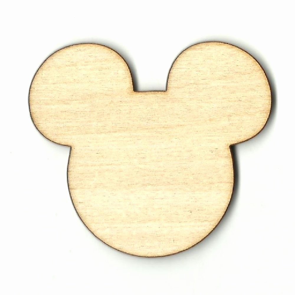 Mouse Cut Out Awesome Mickey Mouse Disney Unfinished Wood Shapes Craft Supply