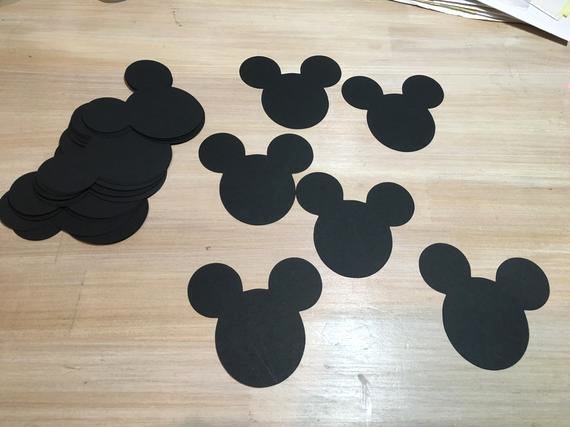 Mouse Cut Out Fresh Mickey Mouse Cut Outs 3 Inches Set Of 20