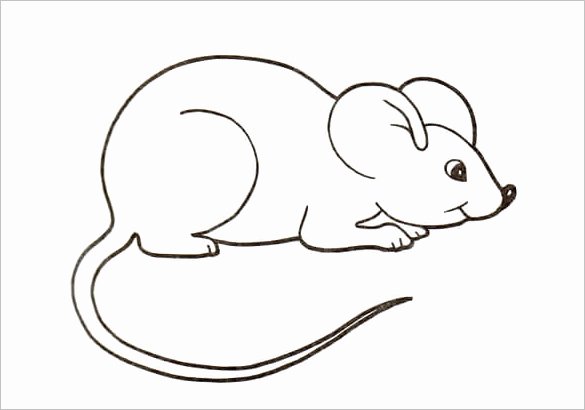 Mouse Cut Out Template Elegant 14 Mouse Templates Crafts &amp; Colouring Pages Pdf Jpg