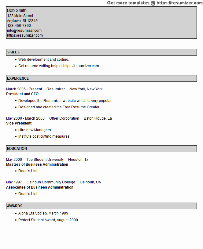 mpa personal statement examples