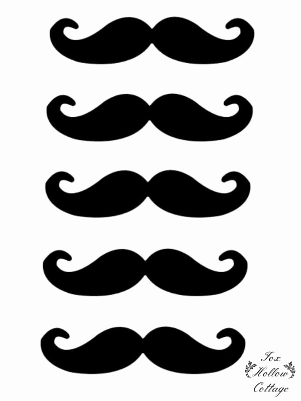 Mustache Cut Out Templates Beautiful Free Lip and Mustache Printables Booth Props