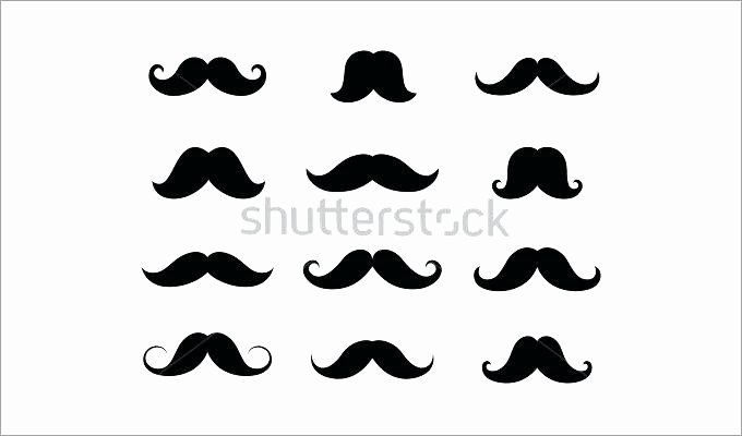 Mustache Cut Out Templates Fresh Mustache Cut Out Template – Nyani