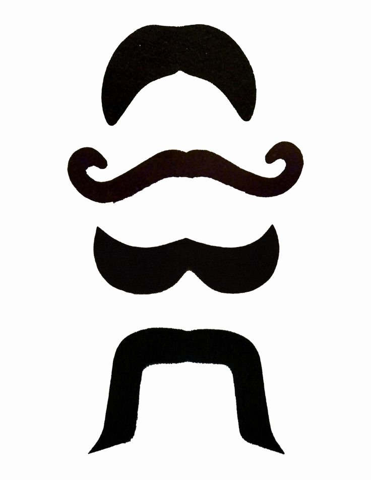 Mustache Pattern Printable Awesome 17 Best Ideas About Mustache Template On Pinterest