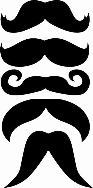 Mustache Pattern Printable Awesome Sweetlovelifes Prop for Booth