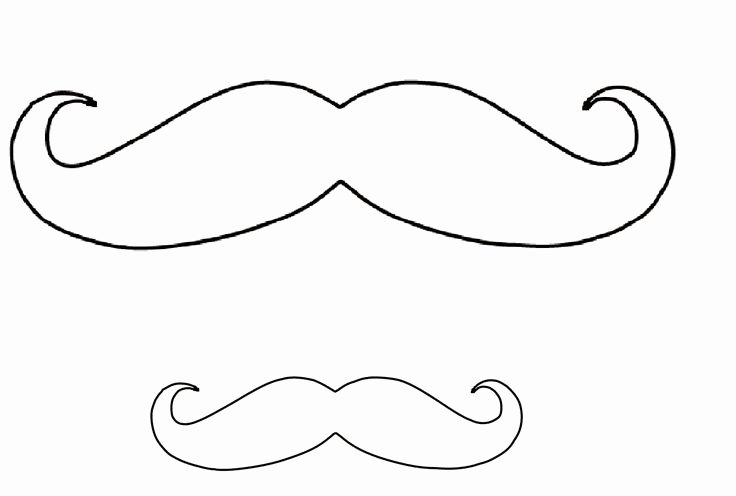 Mustache Pattern Printable Best Of Best 25 Mustache Template Ideas On Pinterest