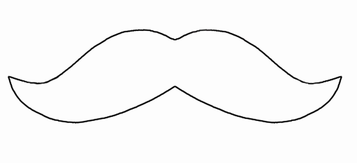 Mustache Pattern Printable Lovely Free Mustache Outline Download Free Clip Art Free Clip