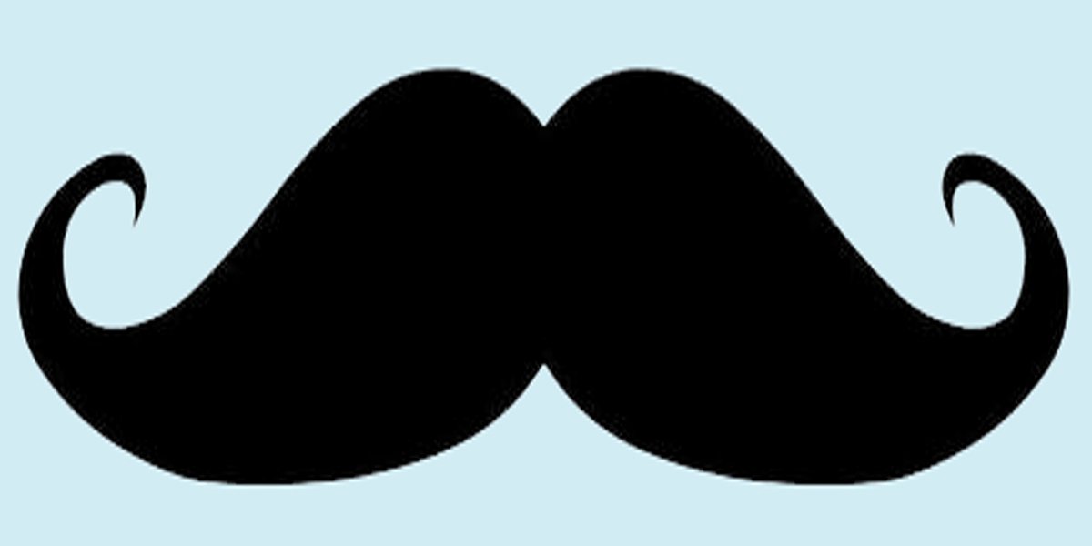 Mustache Pattern Printable Unique Moustache Outline Clipart Best