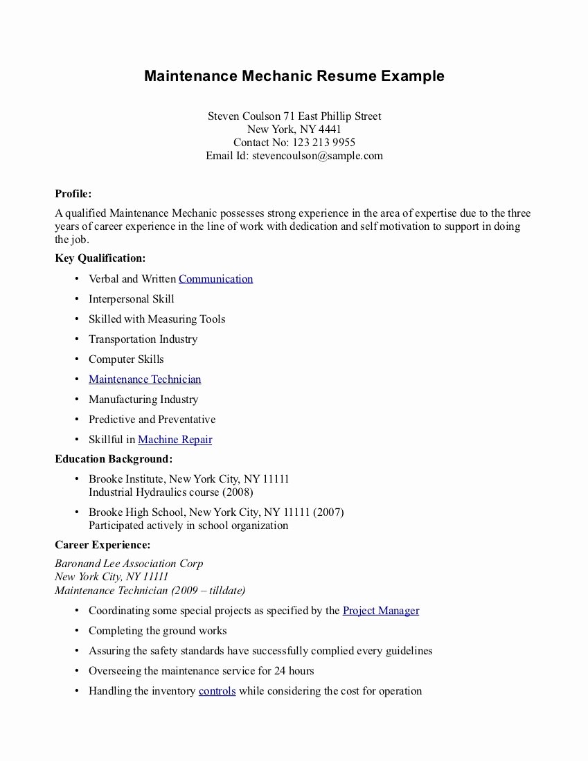 My First Job Experience Essay Fresh High School Resume Examples and Writing Tips