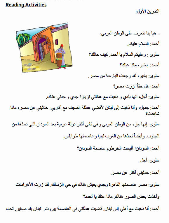 My Summer Vacation Paragraph Beautiful How I Spent My Summer Vacation Paragraph In Arabic