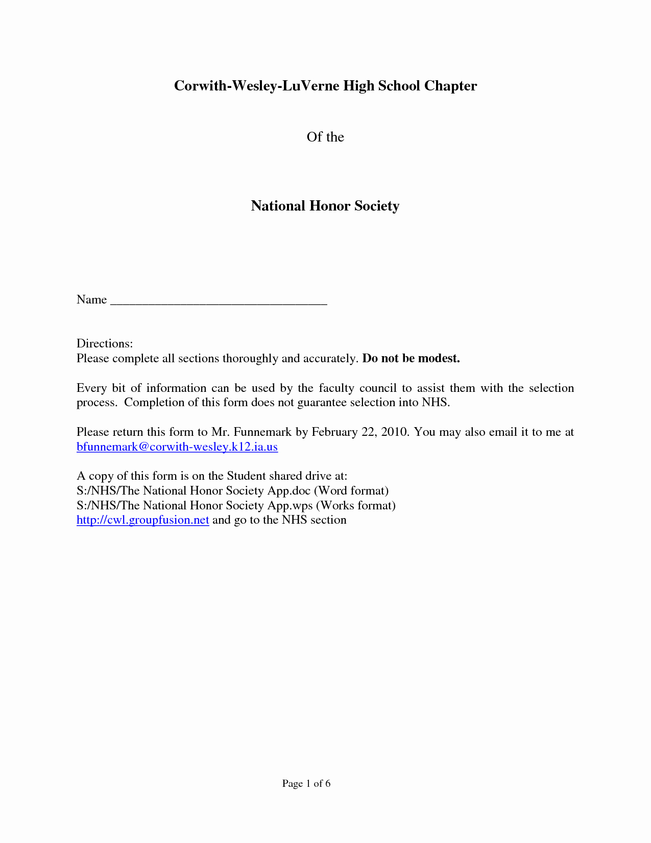 National Honor society Resume Beautiful Sample Re Mendation Letter for National Honor society