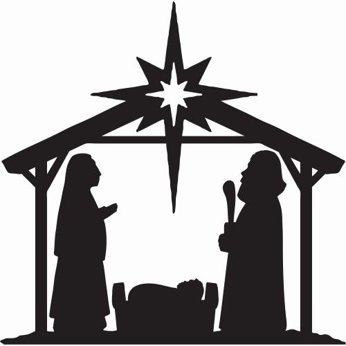 Nativity Scene Silhouette Pattern Luxury Nativity Silhouette Patterns