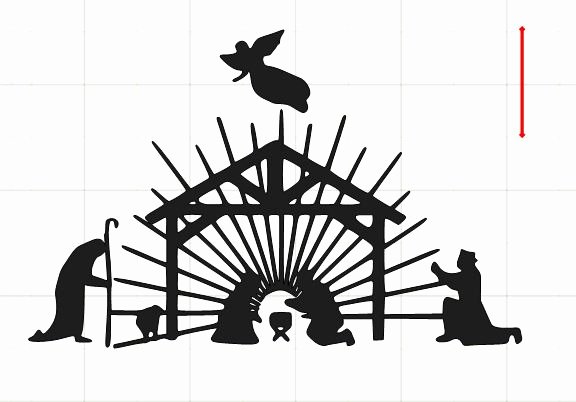 Nativity Scene Silhouette Pattern Unique Nativity Silhouette Patterns