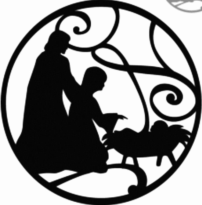 Nativity Silhouette Pattern Inspirational 74 Best Nativity Images On Pinterest