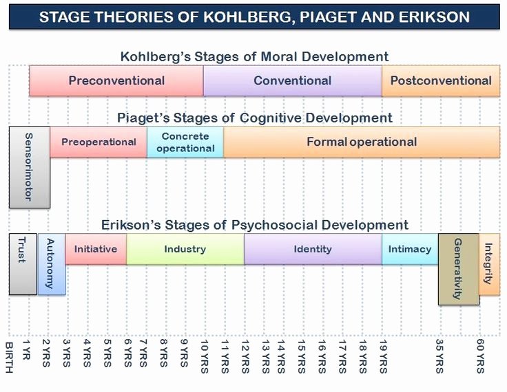 Nature Vs Nurture Venn Diagram Awesome Graphic Of the Stage theories Of Kohlberg Erikson and