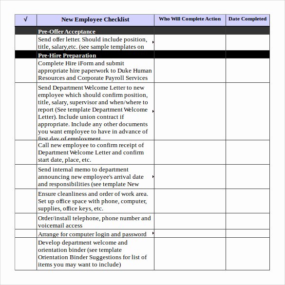 New Employee Checklist Template Excel Unique Index Of Cdn 17 2015 510