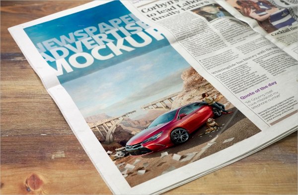 Newspaper Advertisement Template Beautiful 22 Advertising Mockups Free Pdf Psd format Download