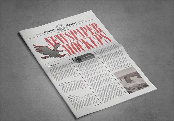 Newspaper Advertisement Template Lovely Newspaper Template 17 Psd Vector Eps Png format