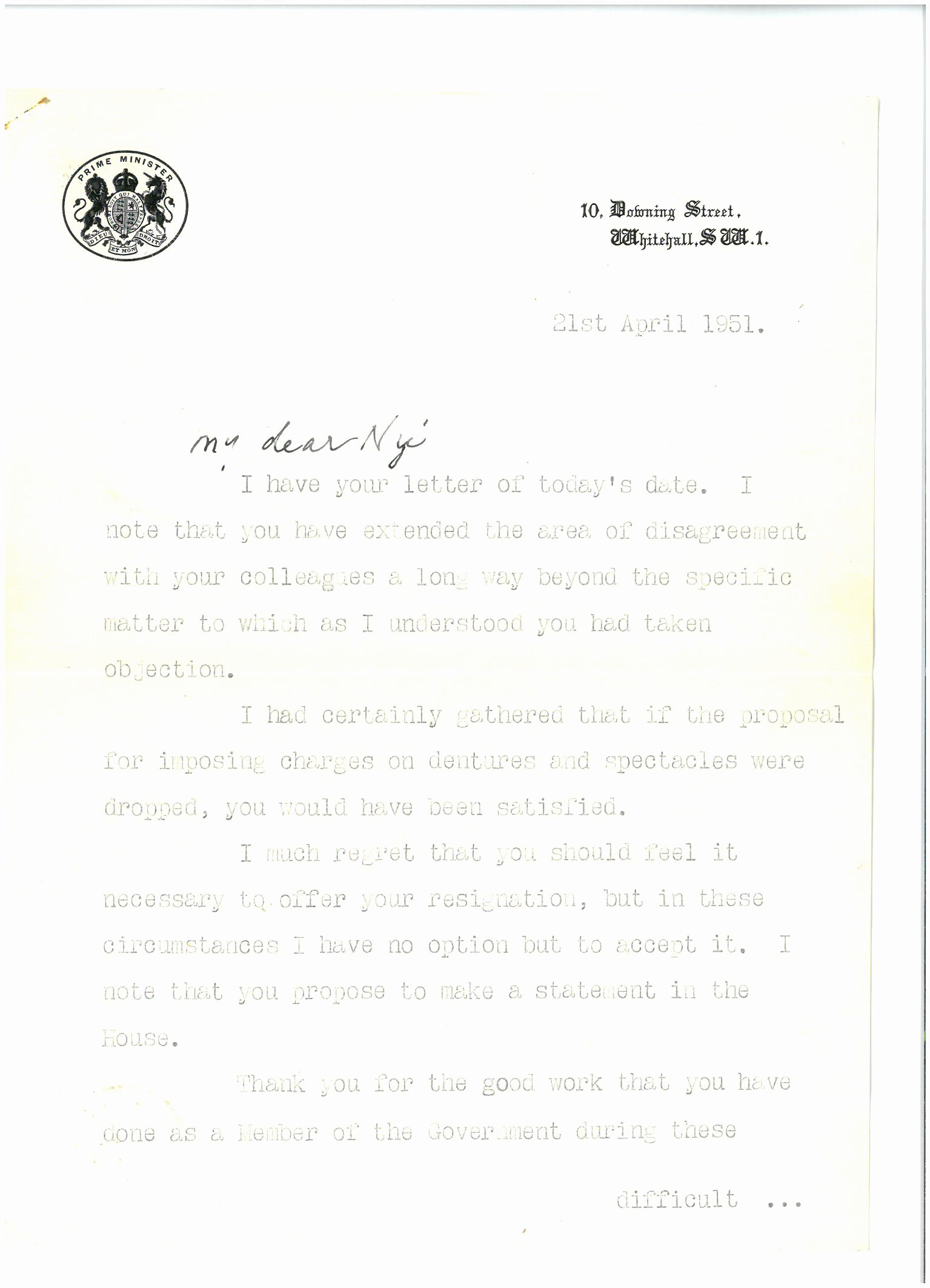 Nhs Acceptance Letter Sample Elegant Aneurin Bevan