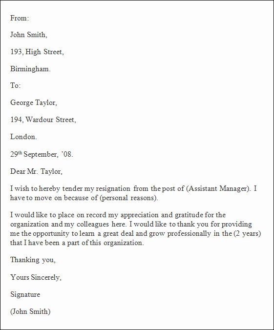 Nhs Acceptance Letter Sample New formal Resignation Letter 40 Download Free Documents In