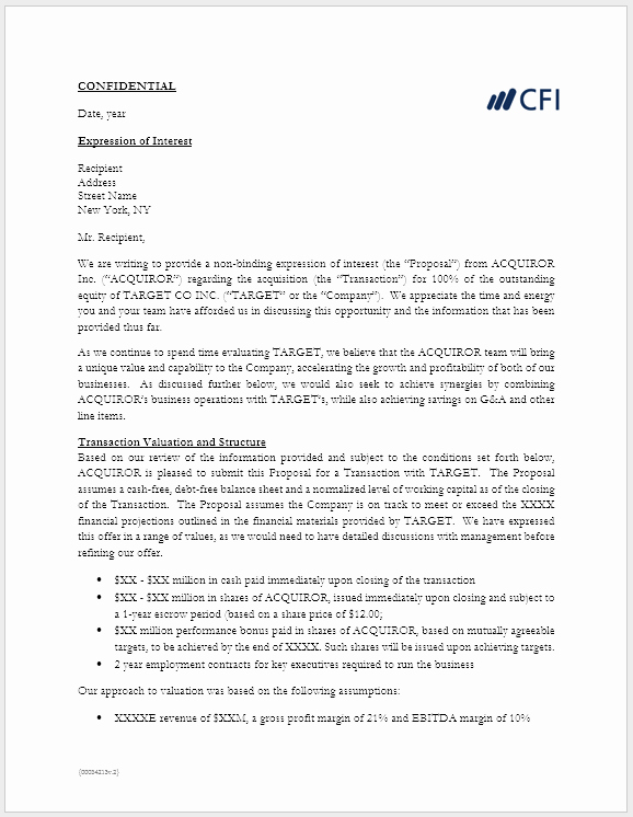 Non Binding Letter Of Intent to Lease Template Unique Expression Of Interest Know More About An Eoi and Its