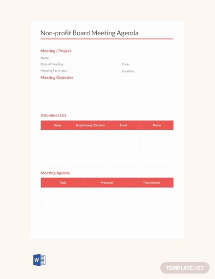 Non Profit Meeting Minutes Template Elegant Free event Agenda Template Download 65 Meeting Minutes