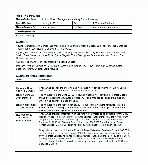 Non Profit Meeting Minutes Template New Non Profit Board Resolutions Template Meeting