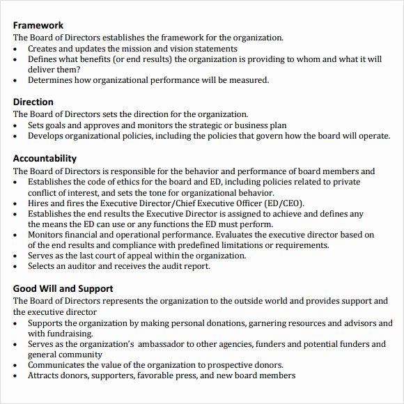 Nonprofit Board Meeting Minutes Template Elegant Board Meeting Agenda 11 Free Samples Examples format