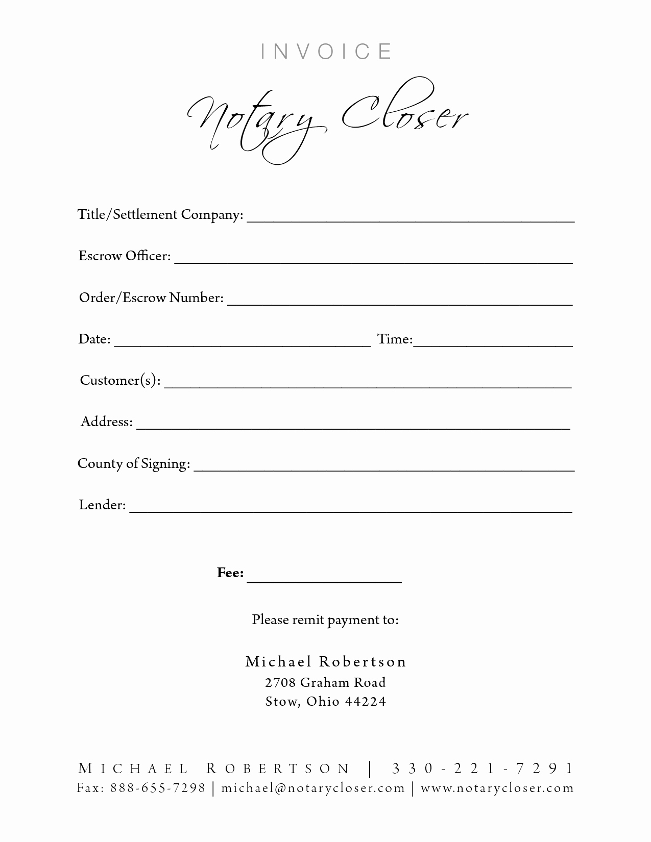 Notary Public Letter Template Best Of Doc Notary Template – Notarized Letter Templates