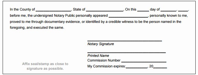 Notary Public Signature Line Template Fresh Montana Notary Public Handbook