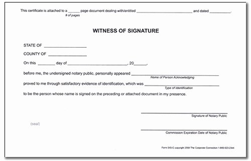 Notary Signature Block Best Of Best S Of Wording for Notarizing A Signature
