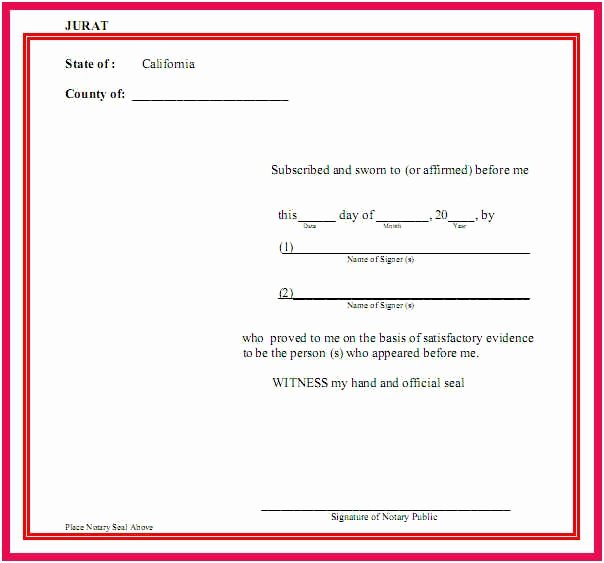 Notary Signature Block Lovely 39 Lovely Notary Signature Block Template Graphics