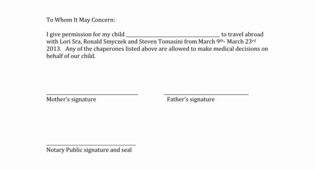 Notary Signature Block Template Awesome 25 Notarized Letter Templates &amp; Samples Writing Guidelines