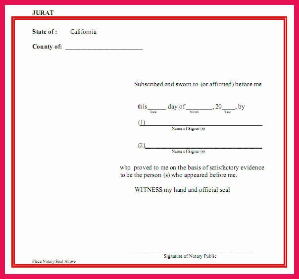 Notary Signature Blocks Best Of Sample Notary Signature Block