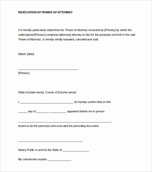 Notary Signature Template Awesome 32 Notarized Letter Templates Pdf Doc