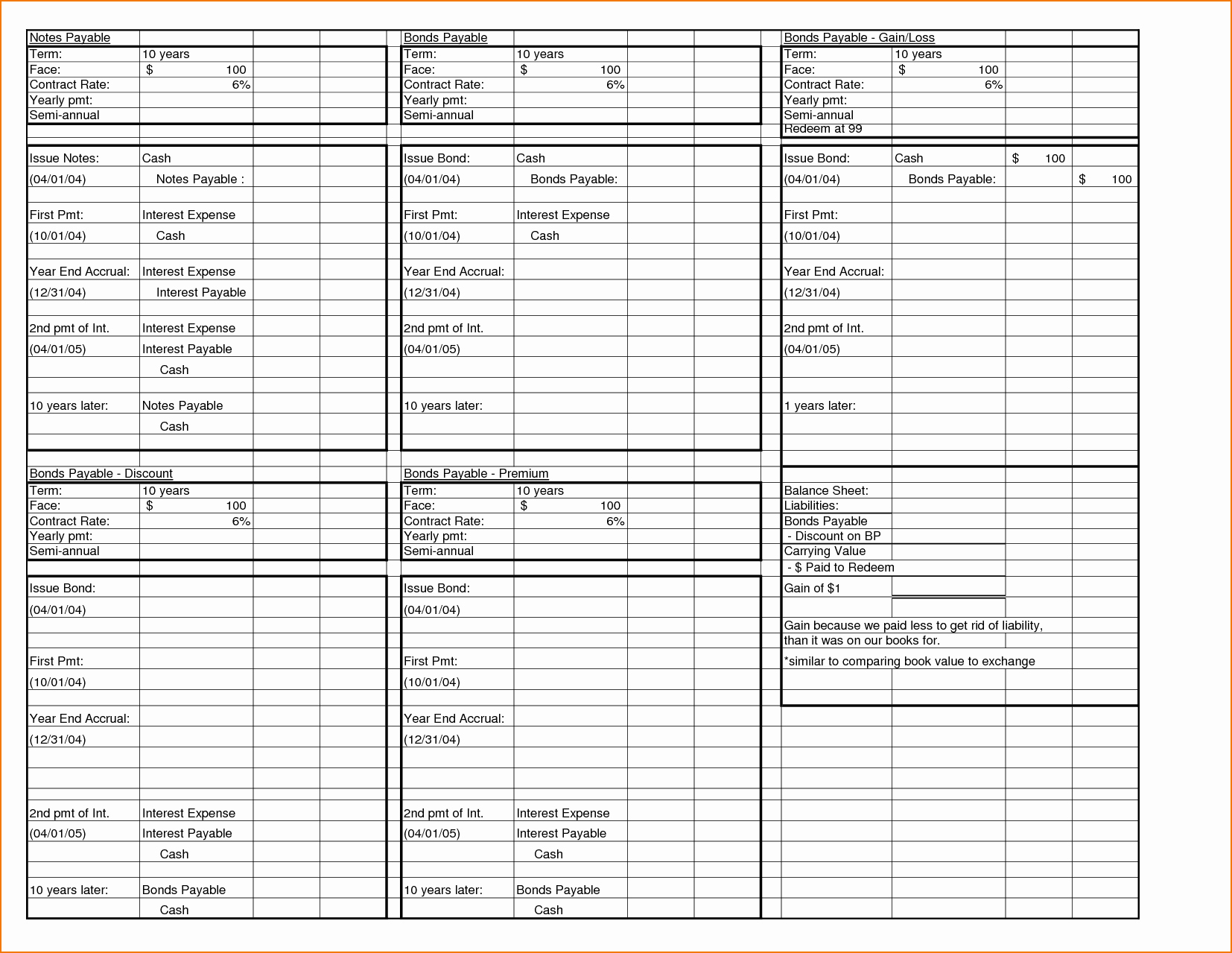 Note Receivable Template Inspirational 4 Note Payable Template