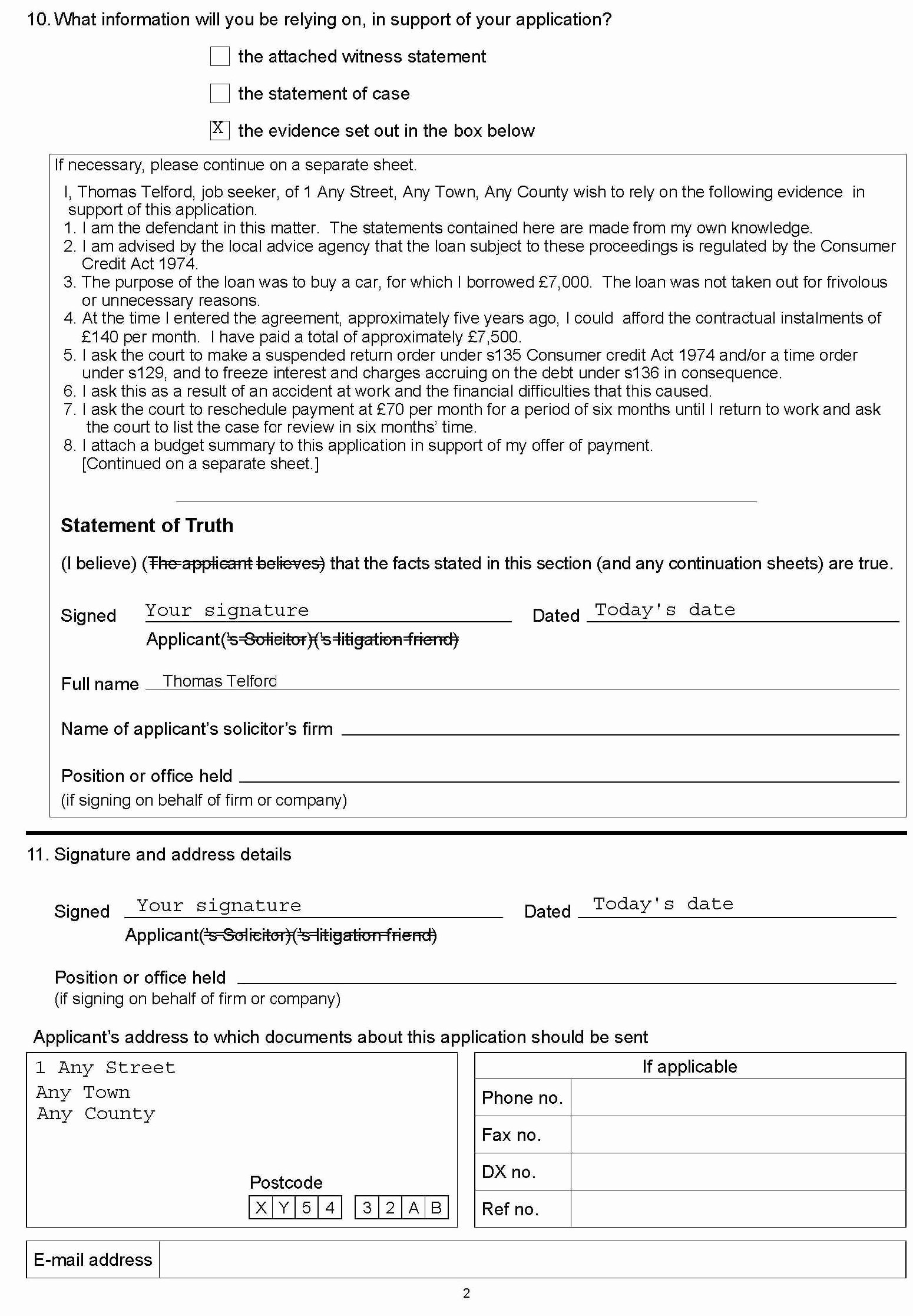 Notice Of Repossession Letter Template Best Of Time orders Avoiding Repossession Of Your Hire Purchase