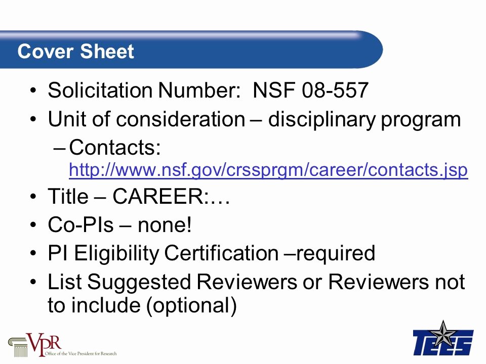 Nsf Letter Of Collaboration Template Fresh Proposal – Nsf Proposal Template Ppt Video Online