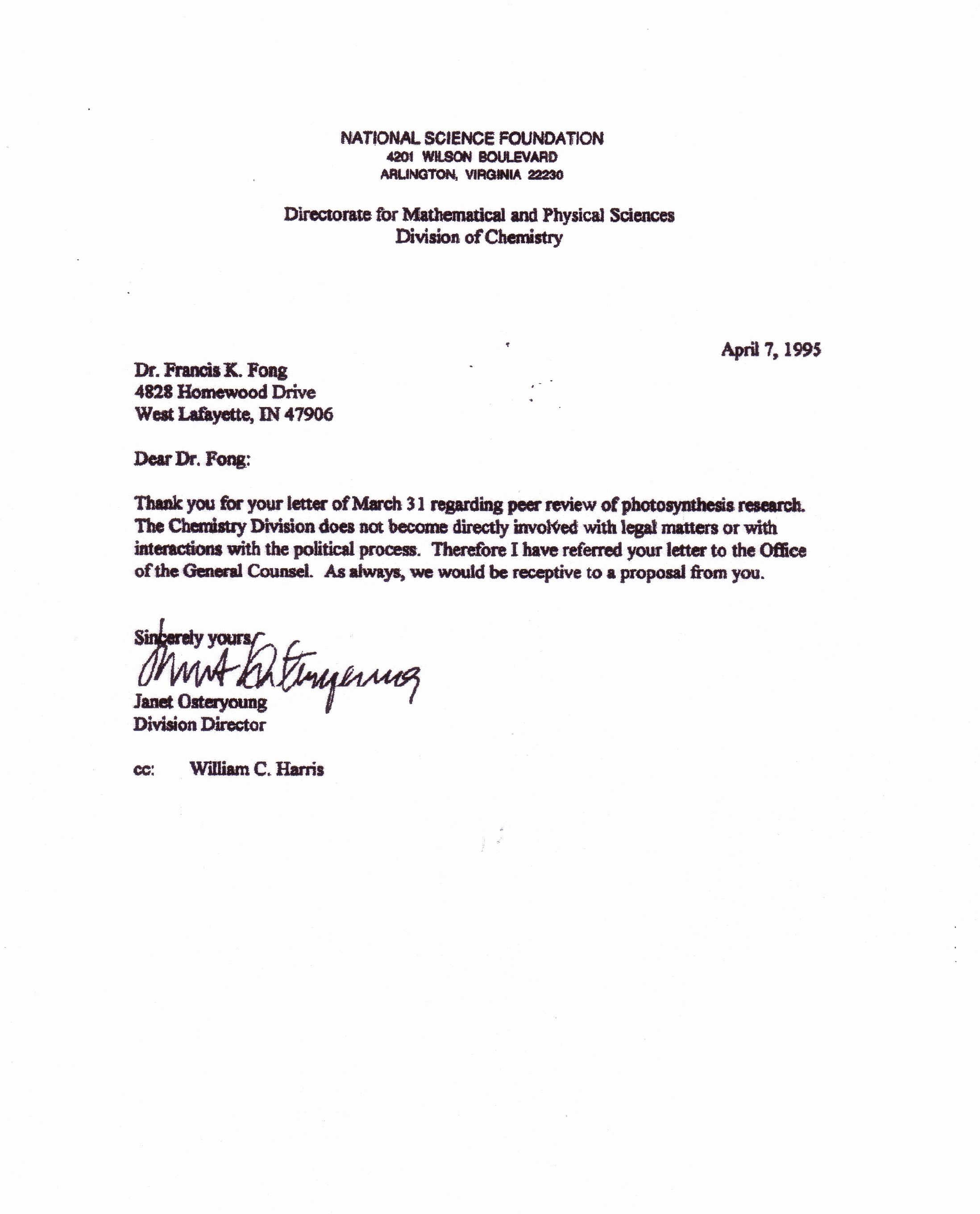 Nsf Letter Template Luxury Calvin Cycle Nsffunding National Science Foundation